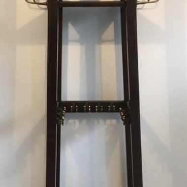 Mahogany Hat and Coat Stand