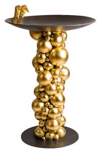 Bird Bath Bronze By Patrick O'Reilly