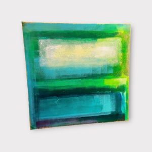 Tom Byrne acrylic on canvas, a set of three paintings