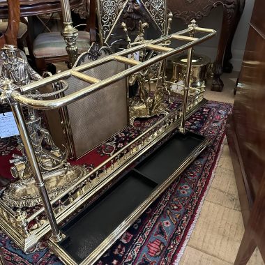 An early Georgian Brass Stick/Umbrella Stand