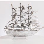 JOHN BEHAN RHA (B.1938) Atlantic Famine Ship (2024)